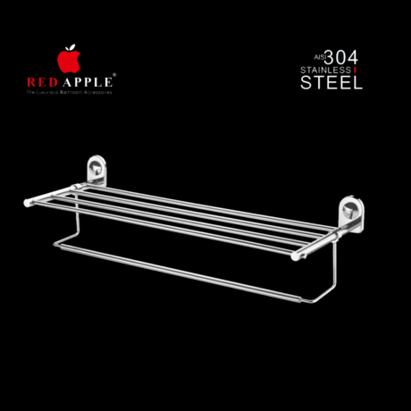 OCEAN SERIES Towel Rack with Rod 24'' by Red Apple®( SS 304 Range )