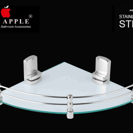 Glass Corner ABS Bracket by Red Apple®