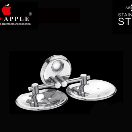 NILE SERIES DOUBLE SOAP DISH by Red Apple®( SS 304 Range )