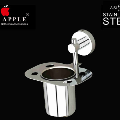 KOMATI SERIES TOOTHBRUSH TUMBLER by Red Apple®( SS 202 Range )